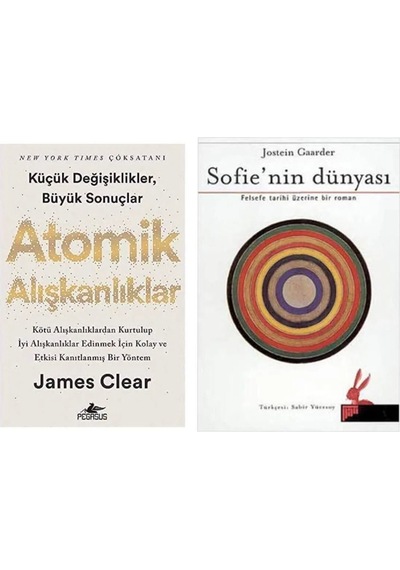Atomık Alıskanlıklar + Sofıe" Nın Dunyası 2 Set