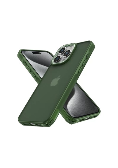 Newface Apple İphone 14 Pro Kılıf Elegant Kapak - Yeşil