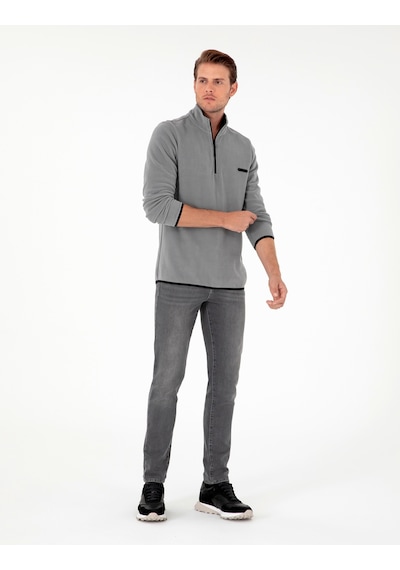 Pierre Cardin Erkek Sweatshirt - Gri  50298973-VR024