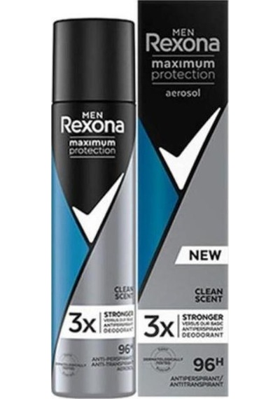 Rexona Maximum Protection Clean Scent Erkek Sprey Deodorant 100 ML