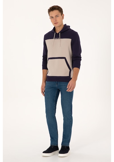 U.S. Polo Assn. U.s. Polo Assn. Erkek Mürdüm Sweatshirt 50315453-vr074 Murdum