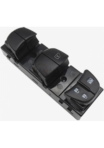 Nissan Navara Sol Dörtlü Cam Açma Düğmesi Anahtarı 2016-2020