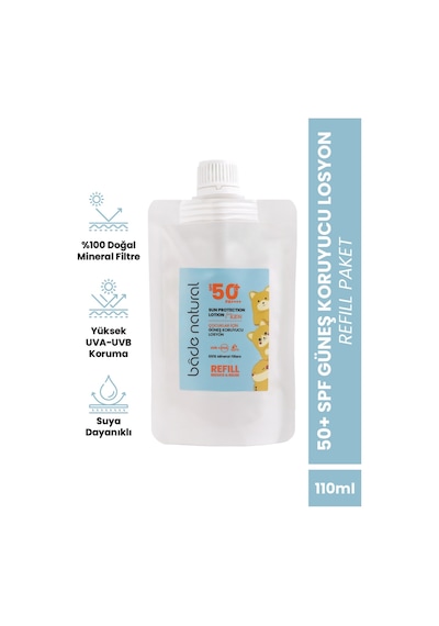Bade Natural Çocuk Güneş Koruyucu Losyon 50+ Spf 110 Ml