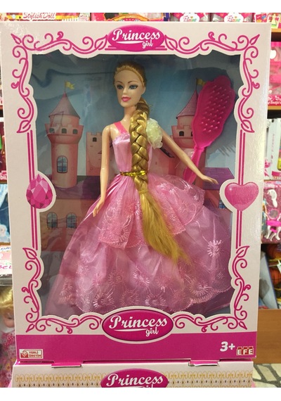 Rapunzel Bebek Uzun Saçlı