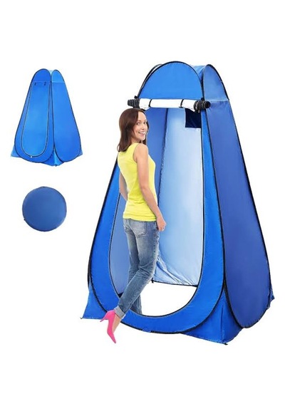 Otomatik Açılır Kamp Giyinme Çadırı 120x120x190 Cm Taşınabilir Katlanabilir Duş Tuvalet Soyunma Kabini Mahremiyet Çadırı Çok Renkli