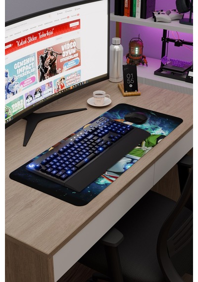 The Rising Of The Shield Hero Dikişli Kauçuk Oyuncu Mousepad V1 - 70x30 Xl Gaming Mouse Pad