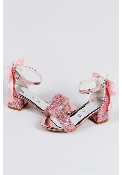 Nese Shoes Işıltılı Ve Fiyonklu Kız Çocuk Topuklu Ayakkabı, Abiye Ayakkabı, Yeni Sezon, Pırıltılı Pembe Nese Shoes Işıltılı Ve Fiyonklu Kız Çocuk Topuklu Ayakkabı, Abiye Ayakkabı, Yeni Sezon, Pırıltılı Pembe