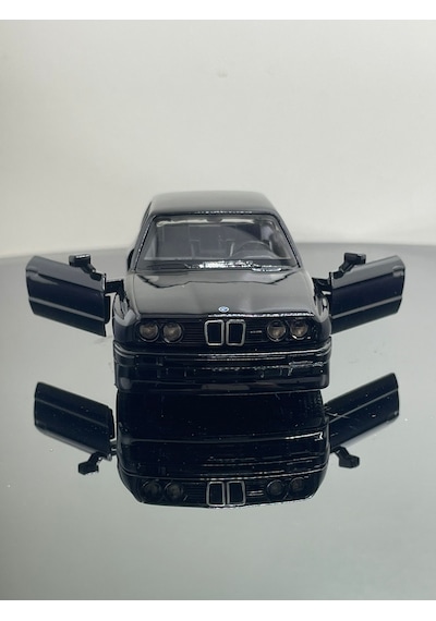 Bmw M3 1:32 Ölçek Metal Çek Bırak Model Araba 12 Cm - Siyah