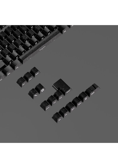 Mekanik Klavye Tuş Takımı Simli Şeffaf Rgb Keycaps