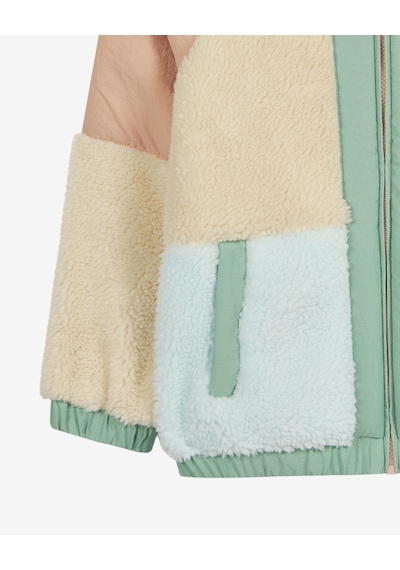 Skechers G Outdoor Fleece Full Zıp Sherpa Büyük Kız Çocuk Pembe Mont Sk2620142-0273