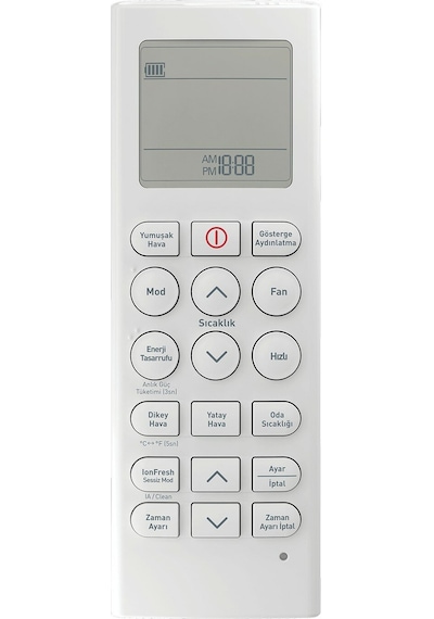 Arçelik Uyumlu 12326 Klima Kumandası