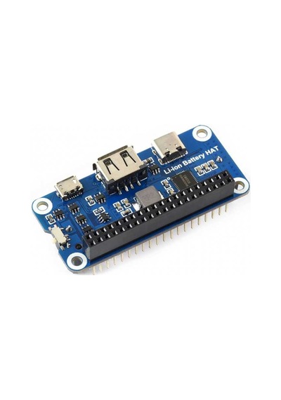 Li-Ion Batarya Hat Raspberry Pi Uyumlu