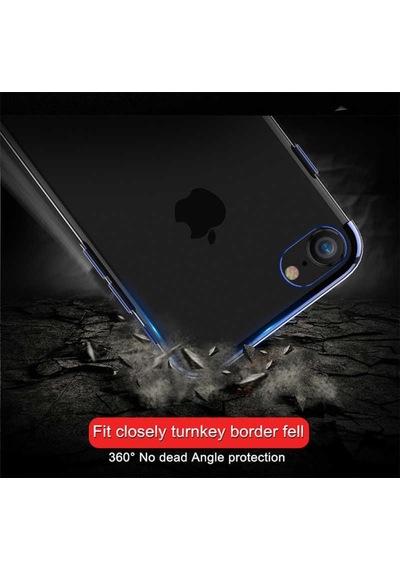 Apple Uyumlu iPhone Se 2022 Kilif Ince Köseleri Renkli Seffaf Silikon 539513519