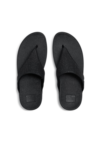001 Black Terlik Kadın Diğer A4z-001/ 675 Fitflop Lulu Textured Glitzy siyah