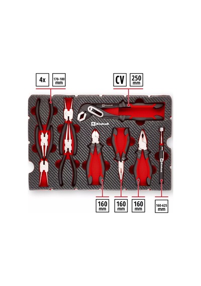 Einhell Pense Seti 9 Parça 370522
