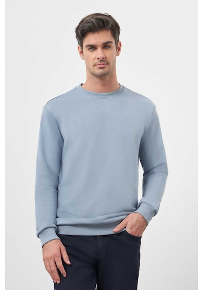 Morven Erkek Mavi Basic Bisiklet Yaka Sweat-shirt 25ks063005300 Mavi Mavi