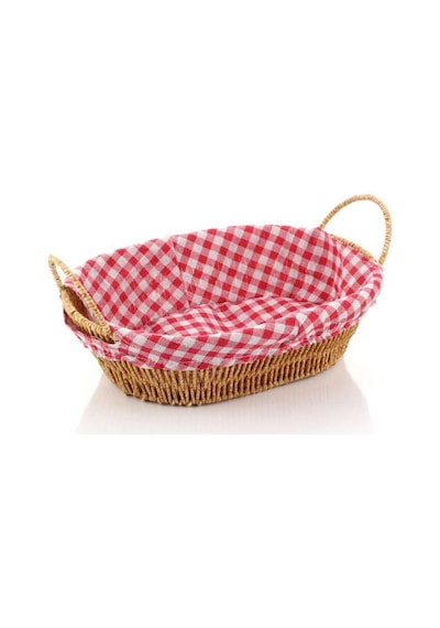 Mien-9t11 Rattan Oval Ekmeklik Kahverengi