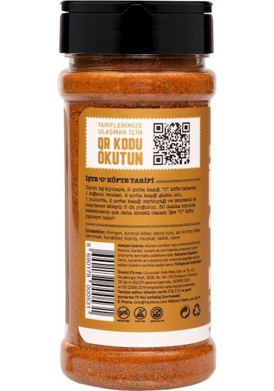 Hayfene İşte O Köfte Baharatlı Çeşni 100 G