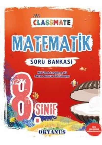 Okyanus Yayınları 8. Sınıf Lgs Classmate Matematik Soru Bankası
