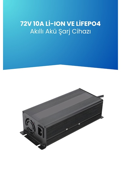 72v Lifepo₄ Batarya İçin 87.6v 10a Uzun Ömürlü Akıllı Şarj Aleti