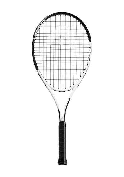 Head Geo Speed Yetişkin Tenis Raketi - Ön Sinirli Kafa Işık Dengesi 27,5 İnç Raket - 4 3/8 Kavrama, Siyah/beyaz
