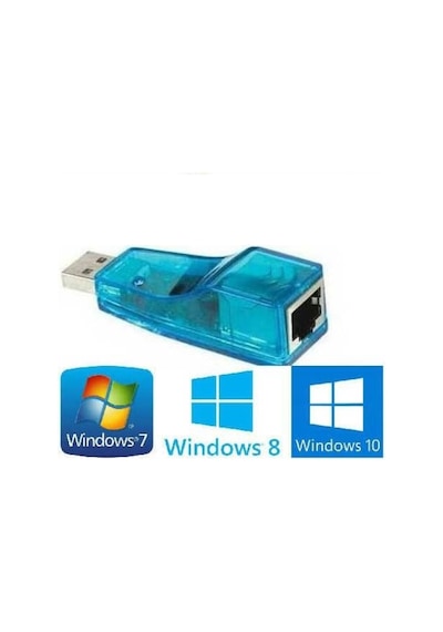 Usb Ethernet Adaptör Internet Çevirici Dönüştürücü (510111629)