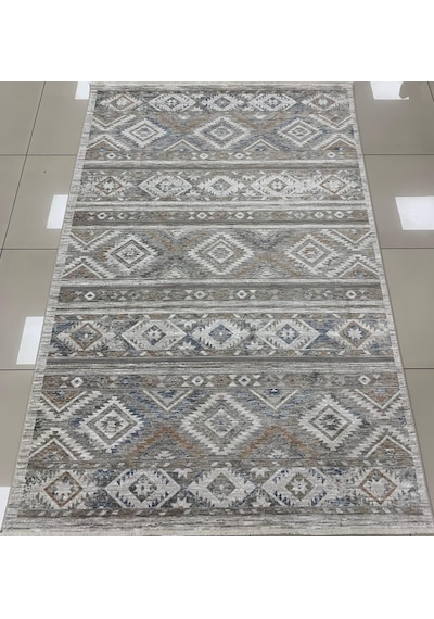 Merinos Halı Valeria 91008 060 Serisi Salon Oturma Yatak Odası Halısı Gri