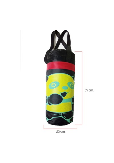 Çocuk Boks Torbası Seti Kırmızı + Eldiven 60 22 CM Kırmızı