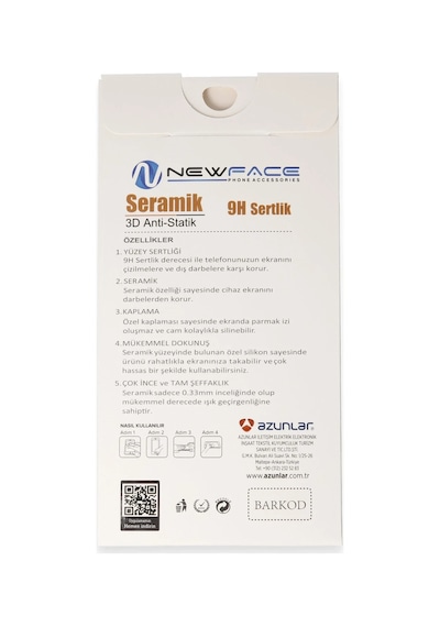 Newface - 911 - Samsung Galaxy Uyumlu A71 3d Antistatik Mat Seramik Nano - Csmo-tex - Ekran Koruyucu