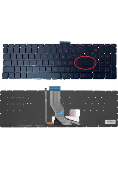 Hp 3rn01ea Klavye Tr Işıklı Kırmızı Tuş