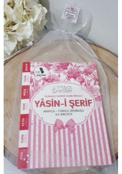 Kese İçinde Yasin Bebek Mevlüt Hediyeliği Devam Kampanya 30 Adet