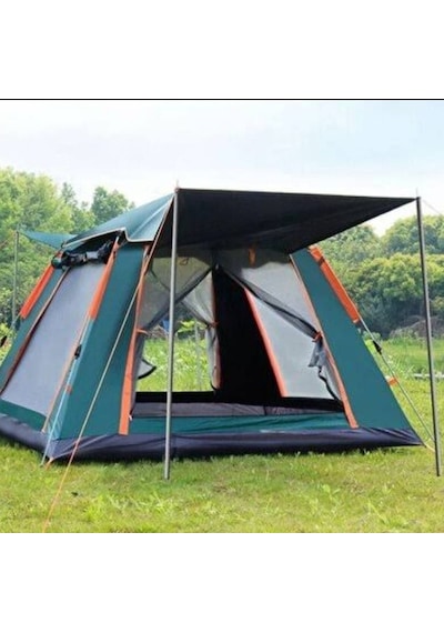 Andoutdoor 8 Kişilik Otomatik Kamp Çadırı Koyu Yeşil