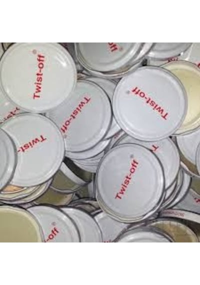 Twist-off Kavanoz Kapağı Çift silikonlu 82 mm '' 20 Adet ''