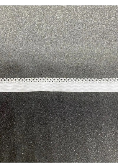 Lastik Beyaz Faredişi Desenli 8mm- 5mt İç Çamaşır Lastiği 1 Pake
