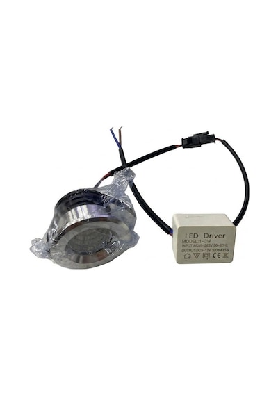 1-3w Led Driver - 85-265v Girişli 3-12v 300ma Çıkışlı Mini Trafo Ve Spot Armatür Seti Diğer