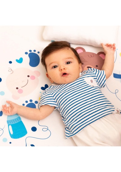 Lexroo Yeni Doğan Bebek Hediyesi Fotoğraf Battaniyesi Seti Aylık Çekim Çok Renkli