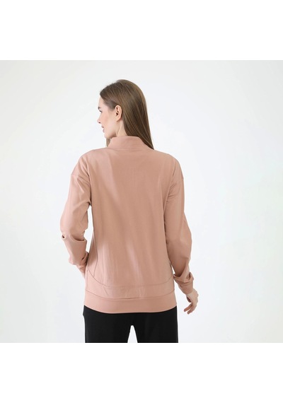 Joma Kadın Günlük Sweatshirt Full Zip Pearly W 6222302 Sweat Krem
