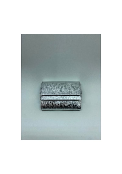 Shop Kadın Cüzdan Hakiki Deri Çok Bölmeli Fermuarlı Floter Deri Gümüş - 891852058 Gümüş