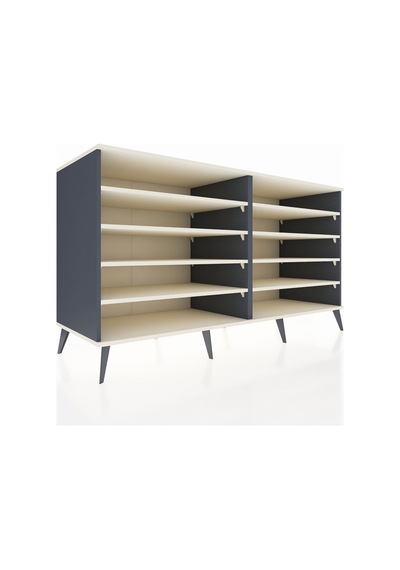 Kronos Konsol 8 Raflı 176x59x99 Antrasit-aytaşı Aytası/aytası - Antrasıt Kronos Konsol 8 Raflı 176x59x99 Antrasit-aytaşı Aytası/aytası - Antrasıt