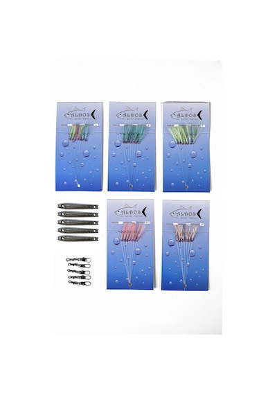 Aldos Çapari Istavrit, Kurşunlu Fırdöndülü Çapari Set 5'Li Paket
