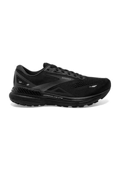Brooks Kadın Adrenaline Gts 23, Konforlu Ve Tamamlayıcı Koşu Ayakkabısı Siyah