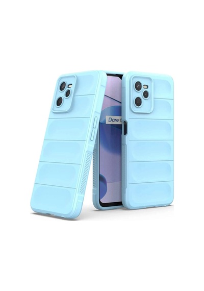 Newface - 255 - Realme C35 Kılıf Optimum Silikon - - Edntrend - Sky Blue