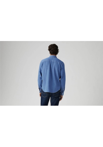 Levis Authentic Button-down Mavi Erkek Gömlek A7210-0025 Mavi Levis Authentic Button-down Mavi Erkek Gömlek A7210-0025 Mavi