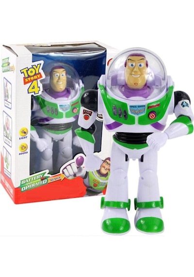 Oyuncak Hikayesi Toystory Buzz Lıght Year Işıklı Sesli Robot Elektronik Buzz Lightyear
