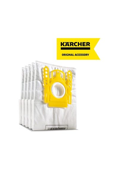 2As Kärcher Polar Yün Toz Torbası Vc 6 ,5 Adet 12 Gri