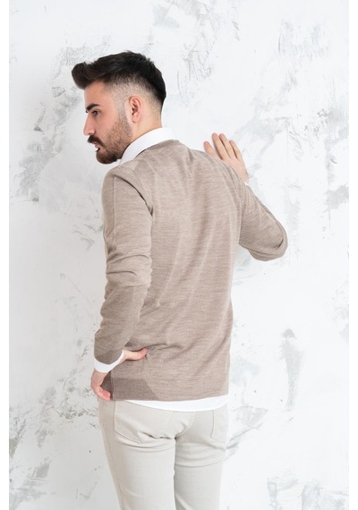 Ecer Slimfit Sıfır Yaka Ince Erkek Triko Kazak