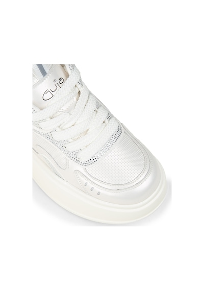 Deery Kadın Beyaz Taş Detaylı Platform Sneaker - 26424zbyzp01 Beyaz