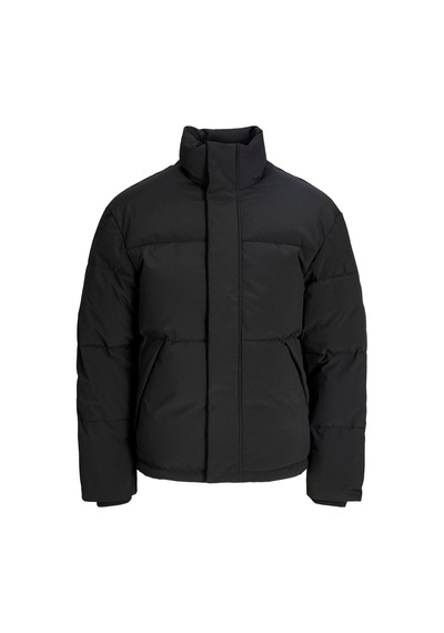 Jack & Jones Jjesoho Puffer Collar Aw26 Sn Black Siyah