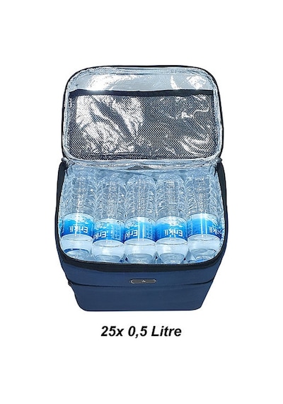 Saban Lacivert, 25 Litre Termal Soğuk Tutucu Çanta İzolasyonlu Termo Piknik / Kamp / Plaj Lacivert