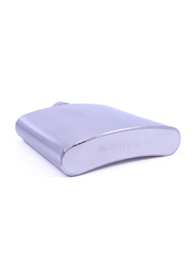 Paslanmaz Çelik Cep Matarası - Hip Flask 6 Oz